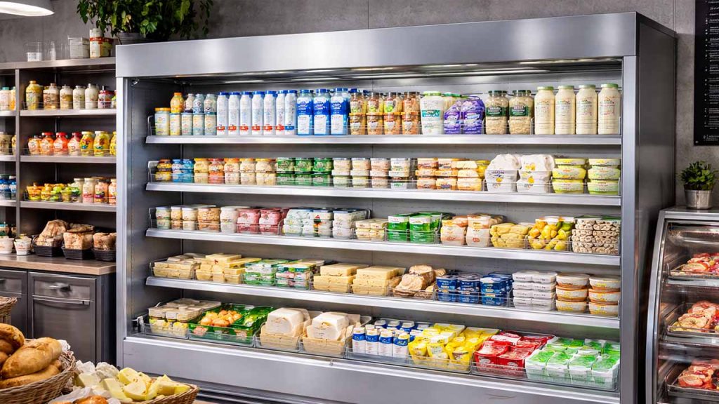 מקרר חלביה לעסק