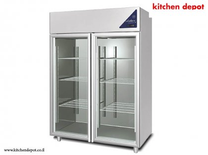 מקפיא תצוגה תעשייתי נירוסטה 1400 ליטר “DAL-MEC”